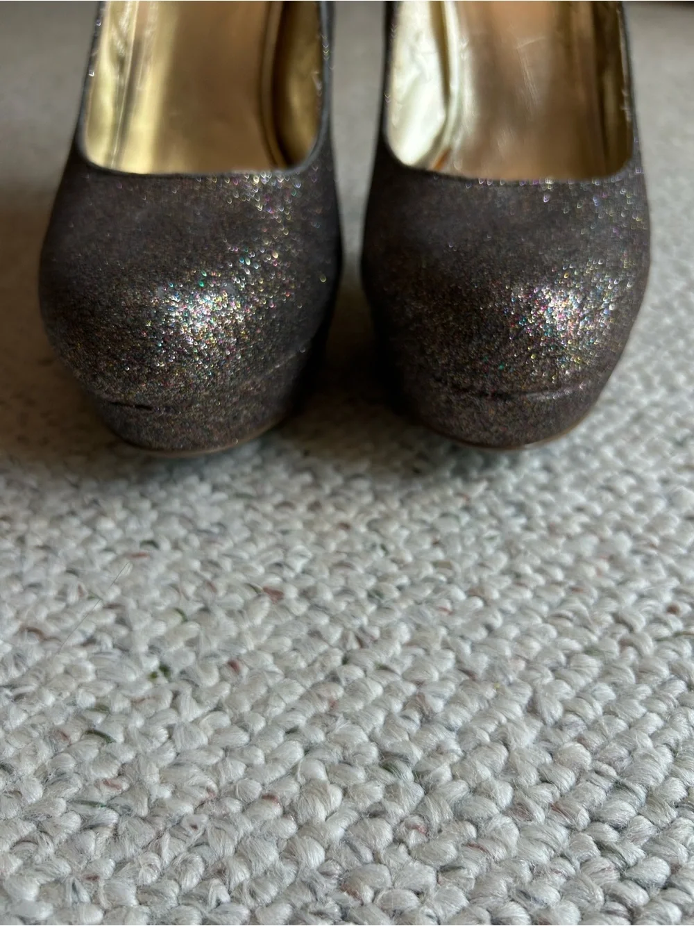 Bakers Glitter Almond Pump in Multicolor Sparkle